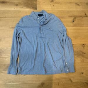 Blue Polo Ralph Lauren long sleeve polo shirt